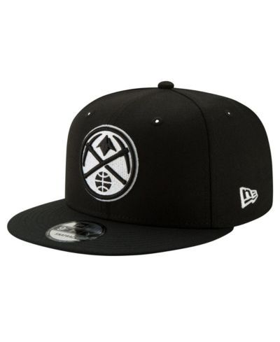 Мужская кепка New Era Denver Nuggets Black White 9fifty Snapback