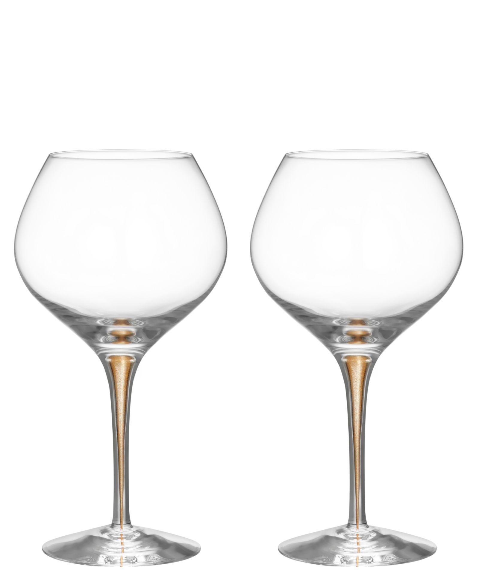 Набор из 2 бокалов Orrefors Intermezzo Bouquet Stemware