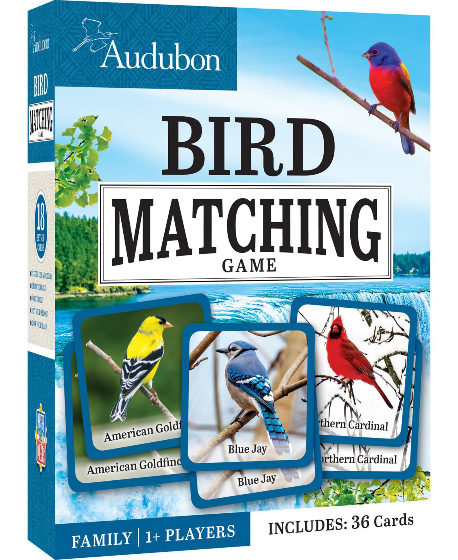 Игровой набор MasterPieces Licensed Audubon Matching Game for Kids and Families