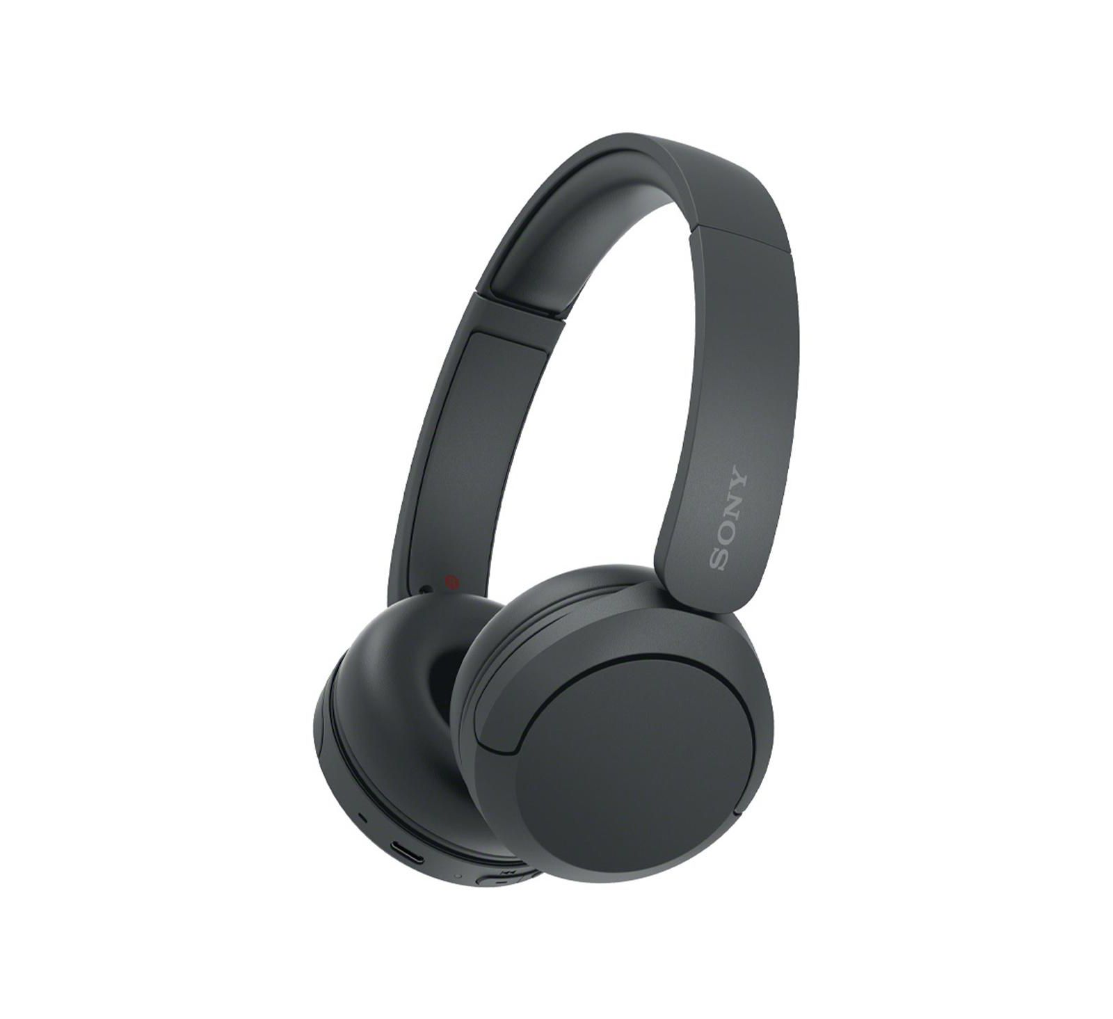 Беспроводные полноразмерные наушники Sony WHCH520/B с поддержкой 360 Reality Audio, совместимые с Siri/Google Assistant, со встроенным микрофоном