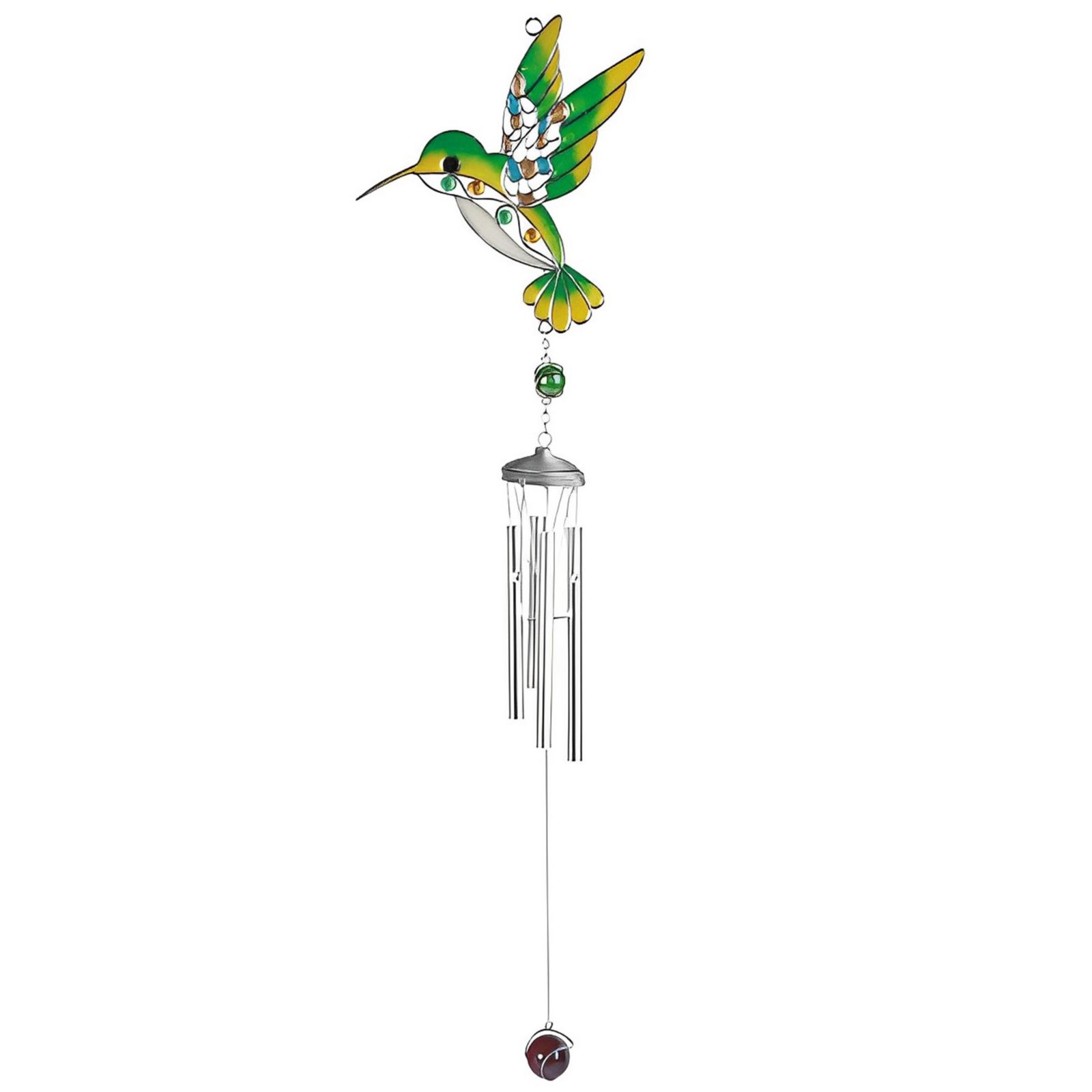 Музыка ветра FC Design Green Hummingbird Suncatcher, декор для дома