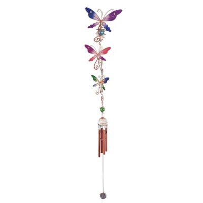 Музыка ветра FC Design 3-Dragonfly с медным украшением