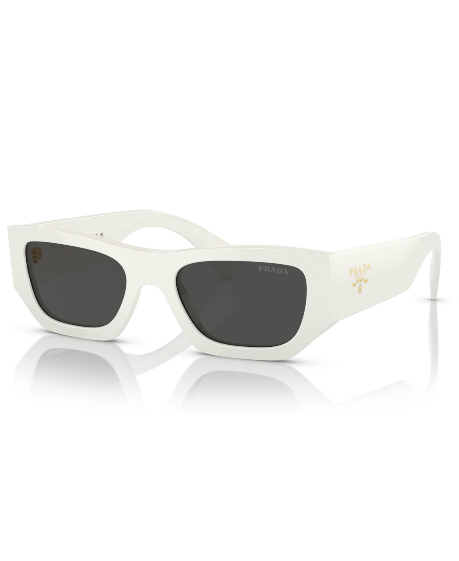 Prada Rectangular Unisex Sunglasses, PR A01S