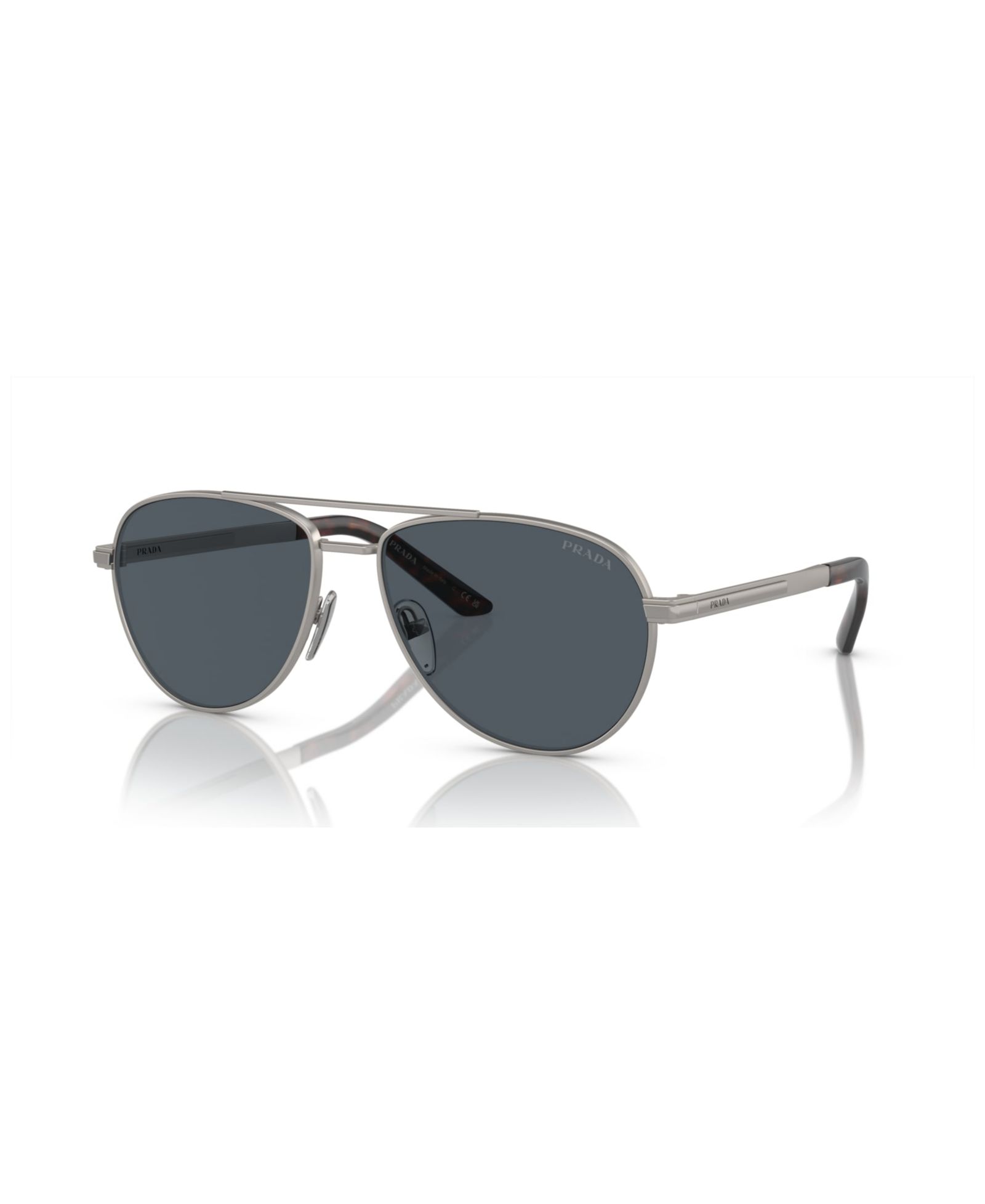 Мужские солнцезащитные очки Prada Iconic Plaque Pilot PR A54S