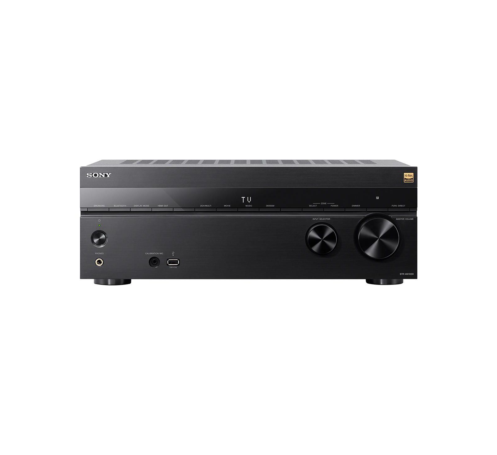 Sony STR-AN1000 7.2 Channel 8K AV Receiver with Dolby Atmos, DTS:X, IMAX Enhanced, Google Assistant, Sonos Support