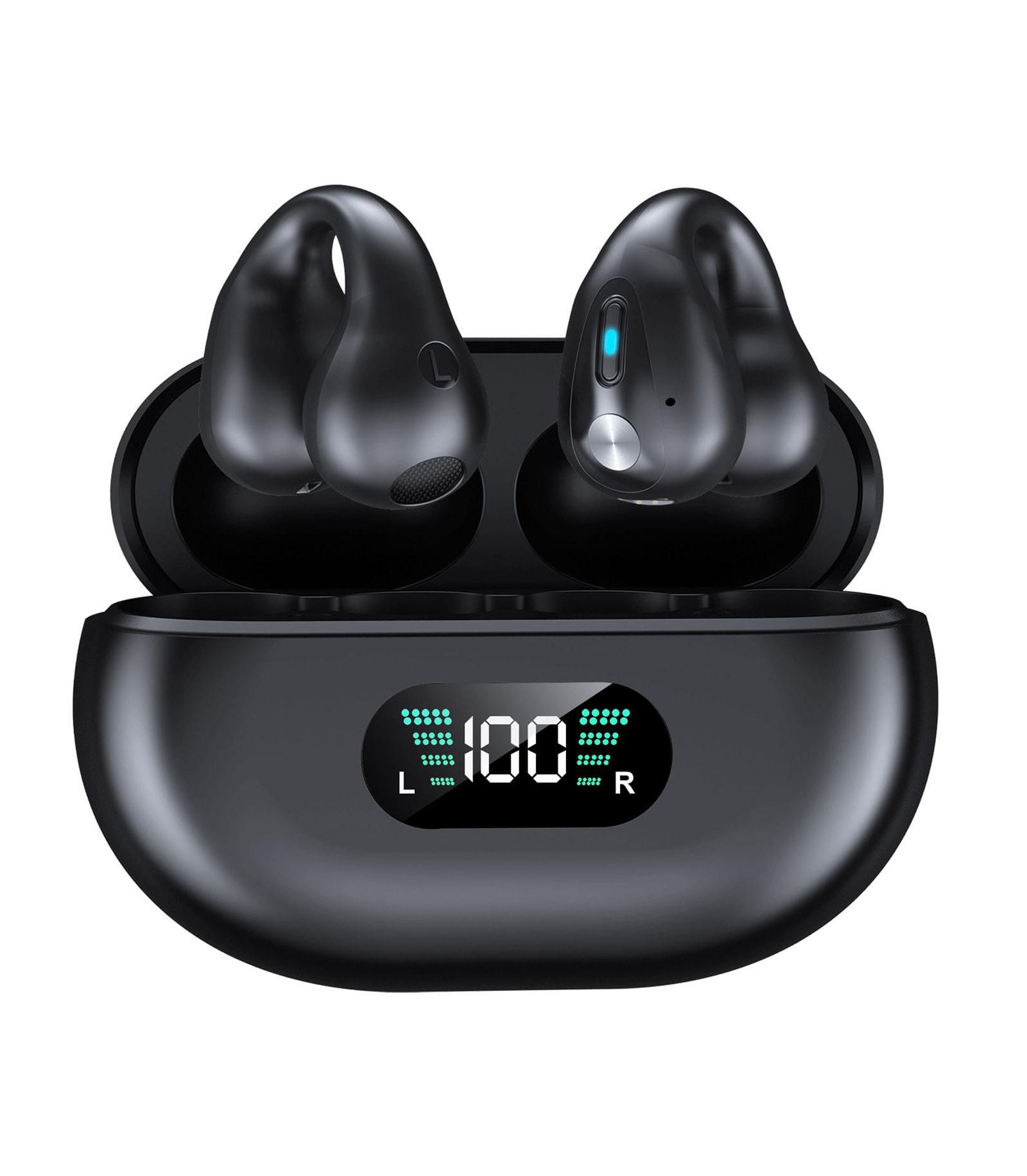 Alpha Digital Wireless Noise-Cancelling Open-Ear Earbuds