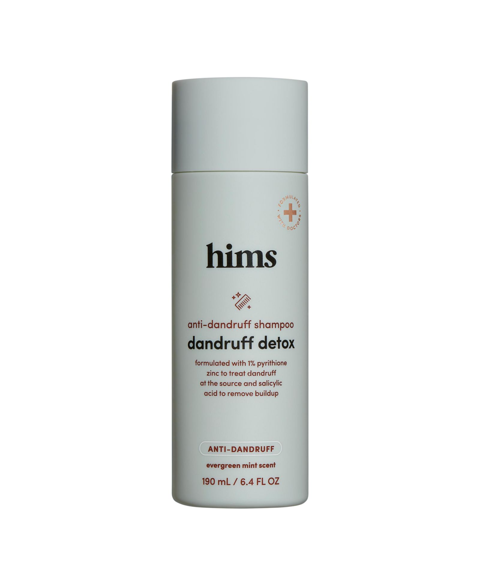 Hims & Hers шампунь от перхоти с цинком Pyrithione Zinc 1%