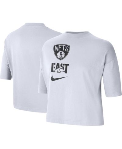 Женская футболка Nike Brooklyn Nets Essential Boxy White