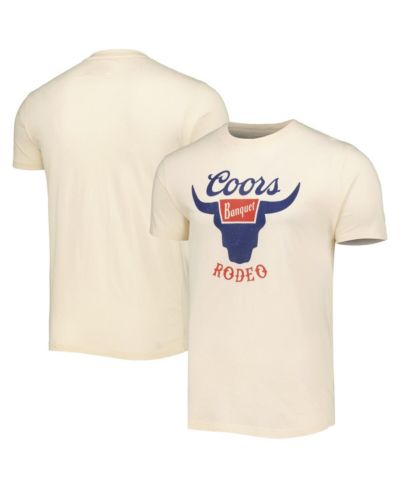 American Needle Мужская и Женская футболка Coors Brass Tacks Cream