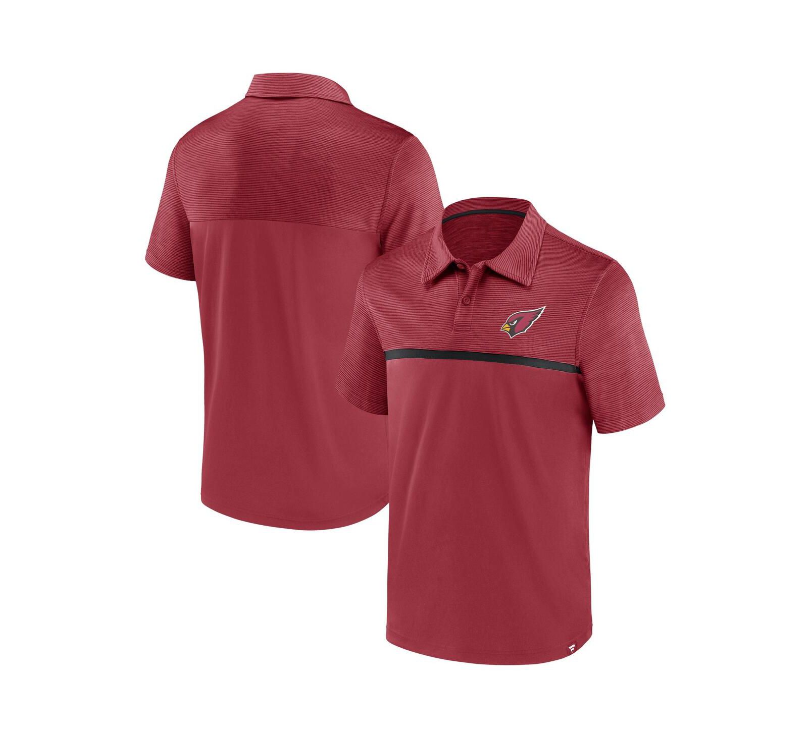 Men's Fanatics Cardinal Arizona Cardinals Primary Polo Shirt