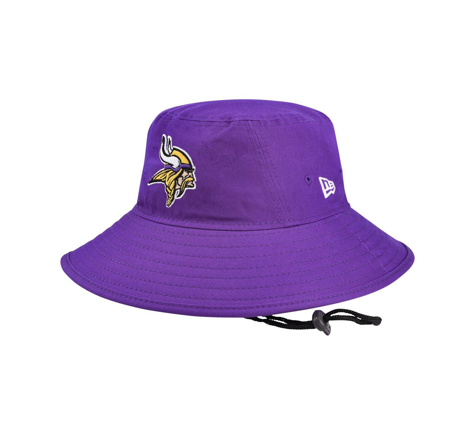 Men's New Era Purple Minnesota Vikings Main Bucket Hat
