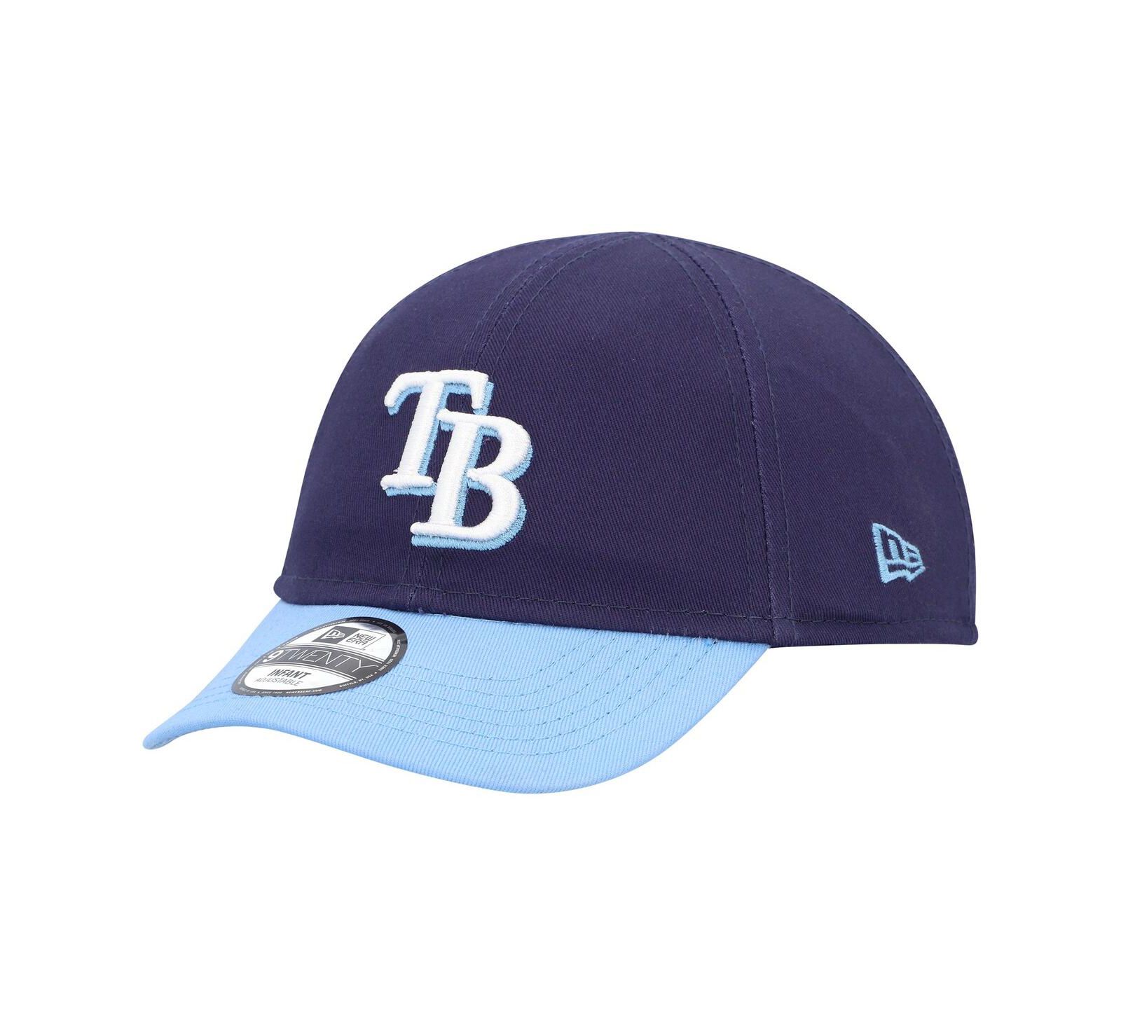 Детская кепка New Era Navy Tampa Bay Rays Team Color My First 9TWENTY Flex