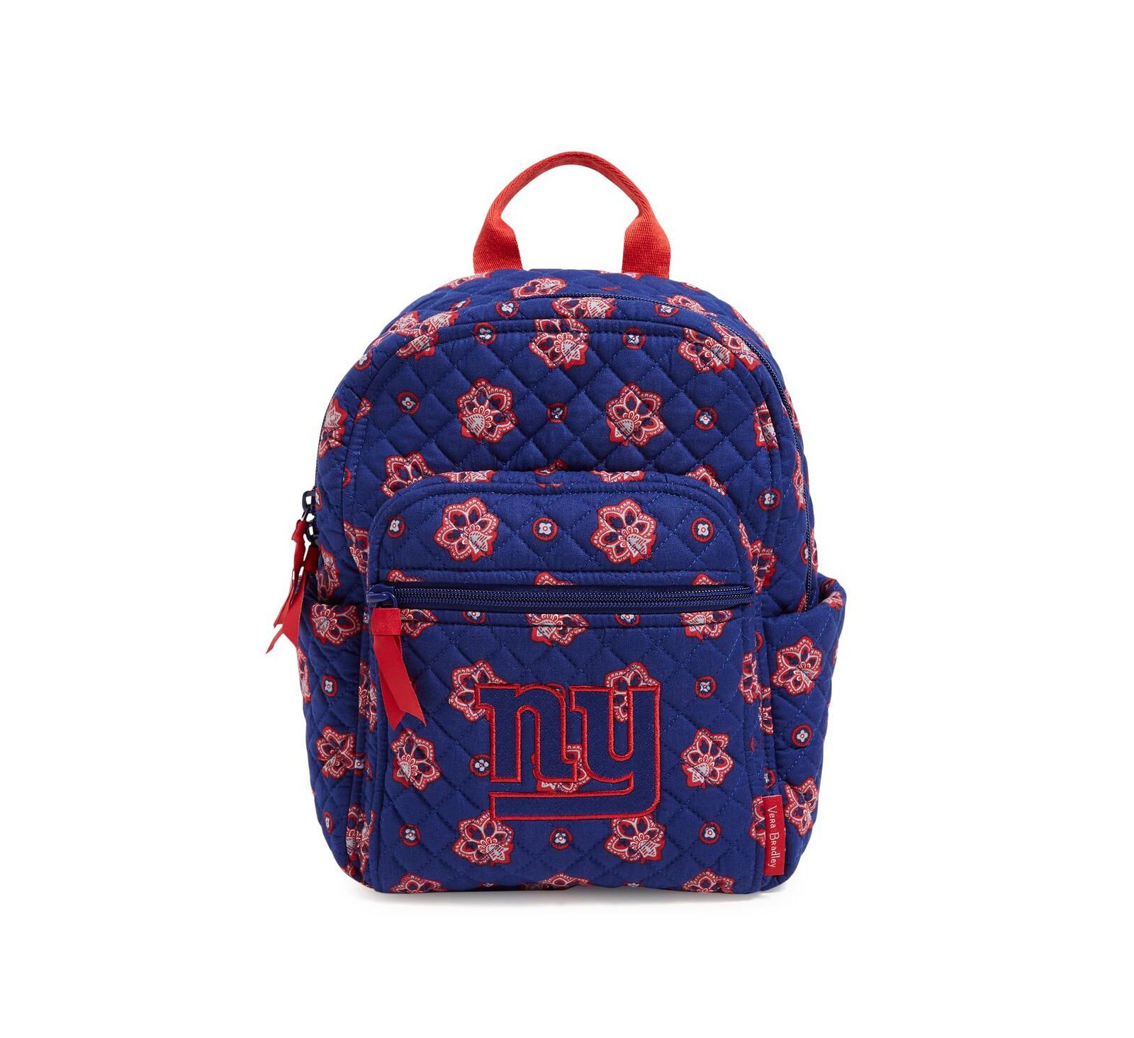Men's and Women's Vera Bradley New York Giants Small Backpack