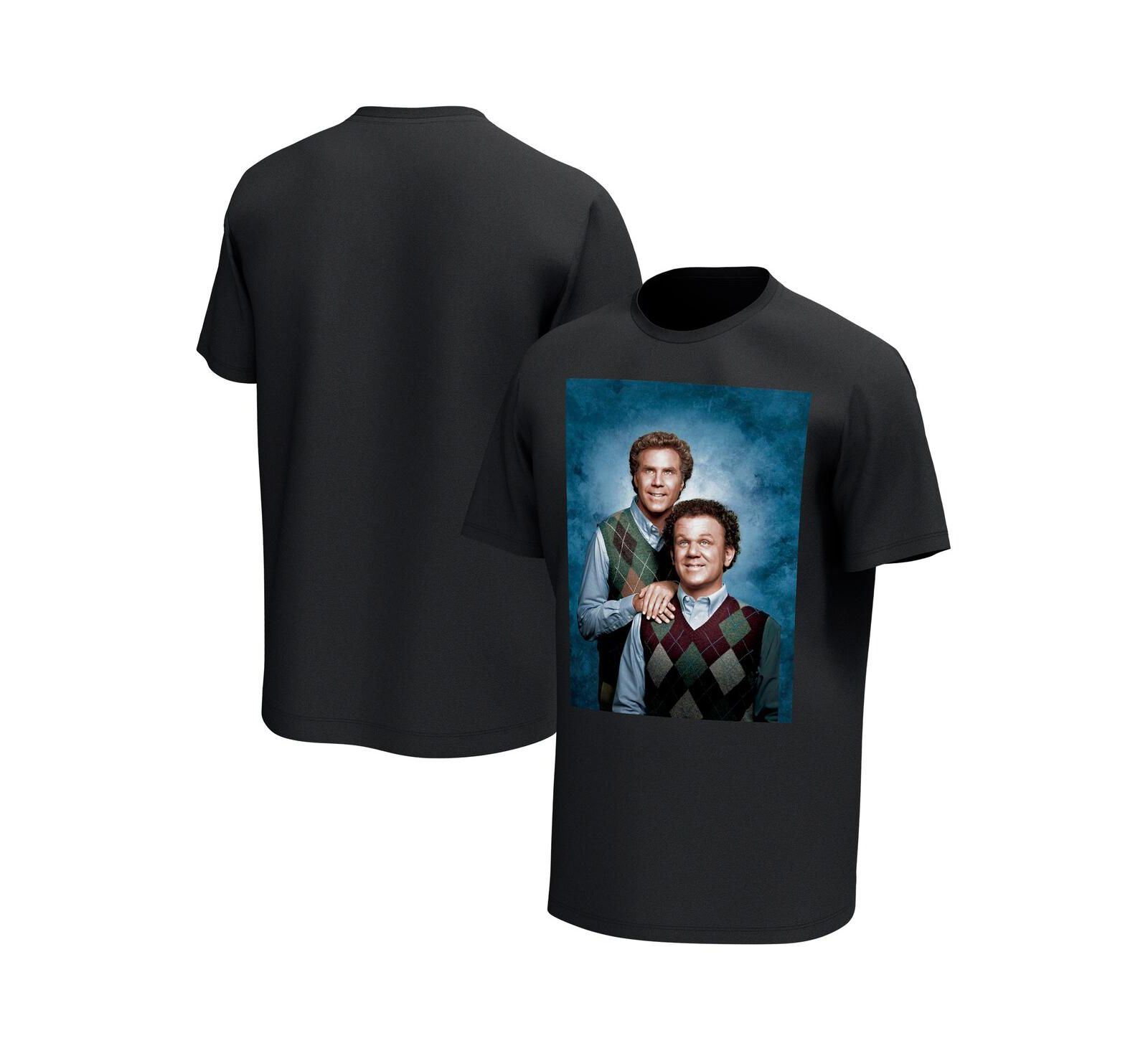 Мужская футболка Philcos Black Step Brothers Portrait Graphic T-shirt