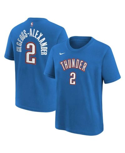 Детская футболка Nike Shai Gilgeous-Alexander Oklahoma City Thunder White