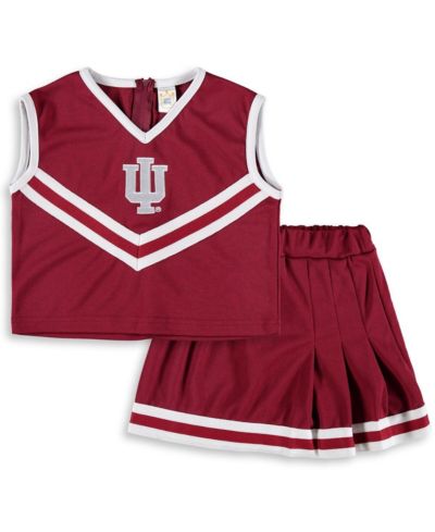 Детский комплект для чирлидинга Little King Apparel Crimson Indiana Hoosiers 2-Piece