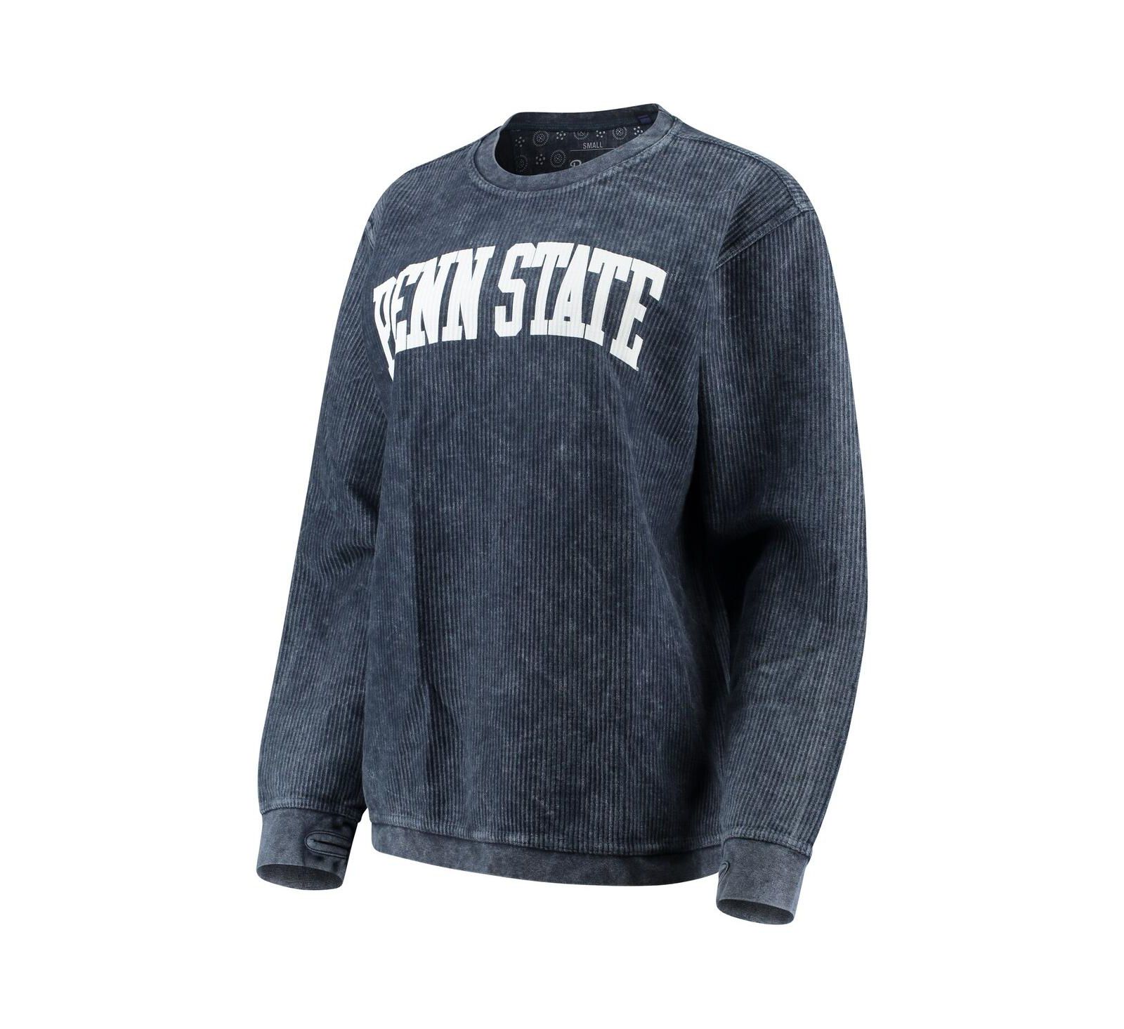 Pressbox Женский свитшот Penn State Nittany Lions Navy, винтажный стиль