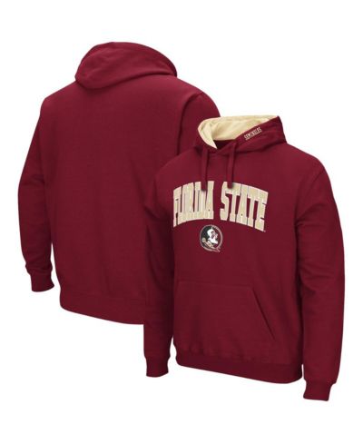 Мужское худи Colosseum Florida State Seminoles Arch & Logo 3.0 Pullover
