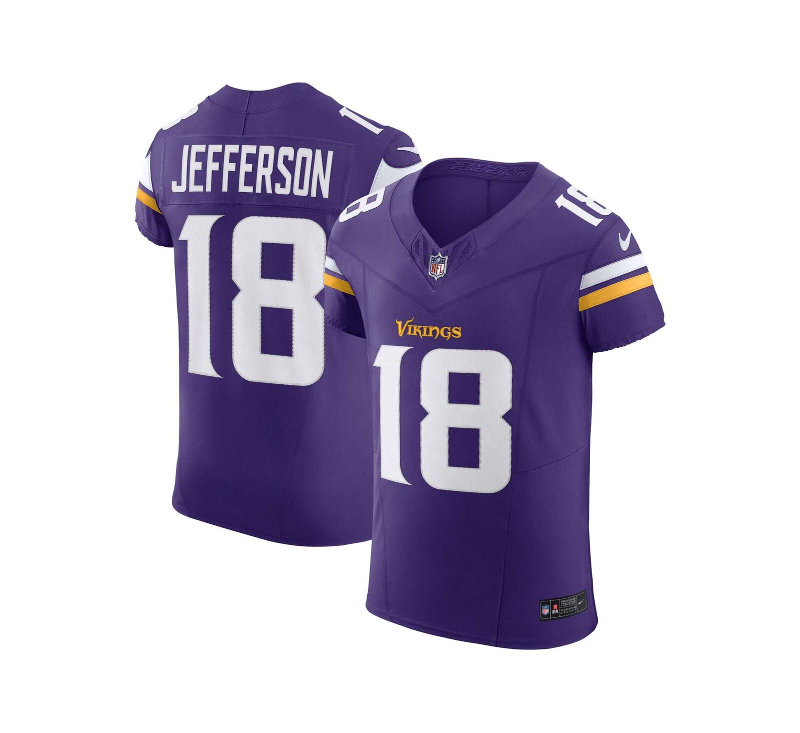 Nike джерси Minnesota Vikings Alternate Vapor F.U.S.E. Elite для мужчин (Justin Jefferson)