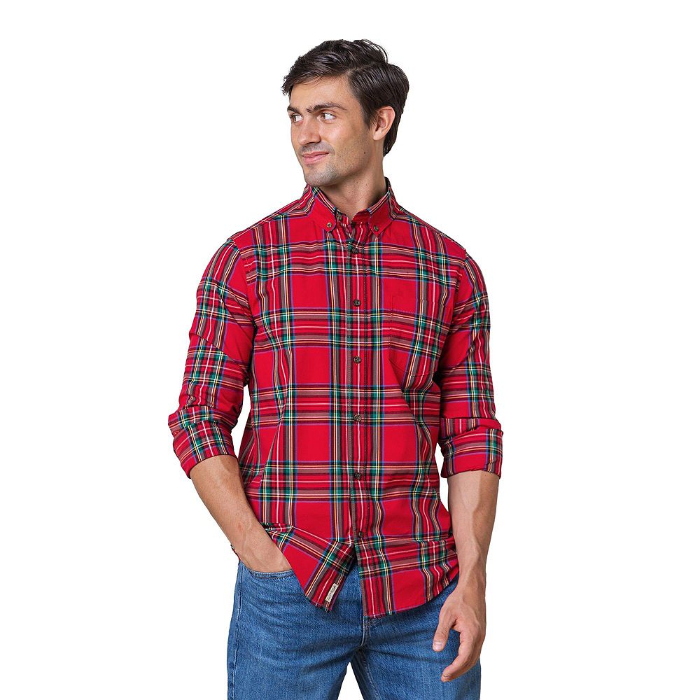 Рубашка Men's Hope & Henry Organic Long Sleeve Stretch Poplin Button Down