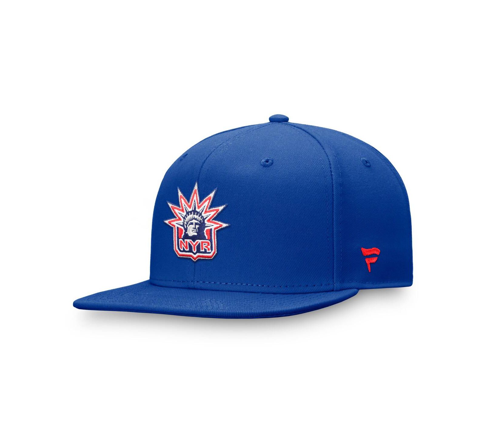 Fanatics Мужская кепка New York Rangers с логотипом команды, Royal