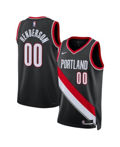 Nike Мужская и Женская джерси Nike Scoot Henderson Portland Trail Blazers 2023 NBA Draft Swingman - Icon Edition