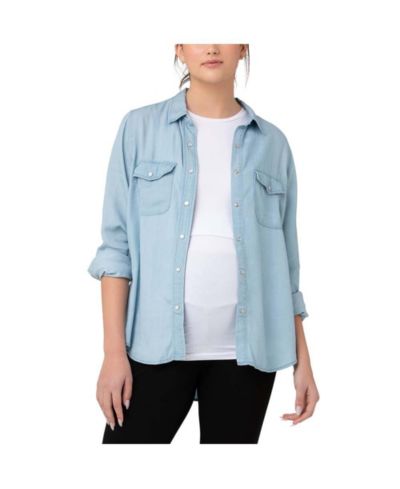 Женская рубашка Ripe Maternity Bec Chambray