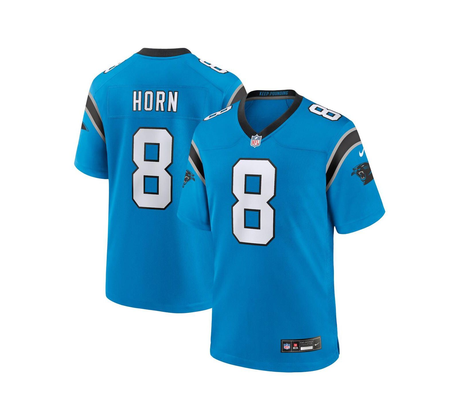Мужская джерси Nike Jaycee Horn Carolina Panthers