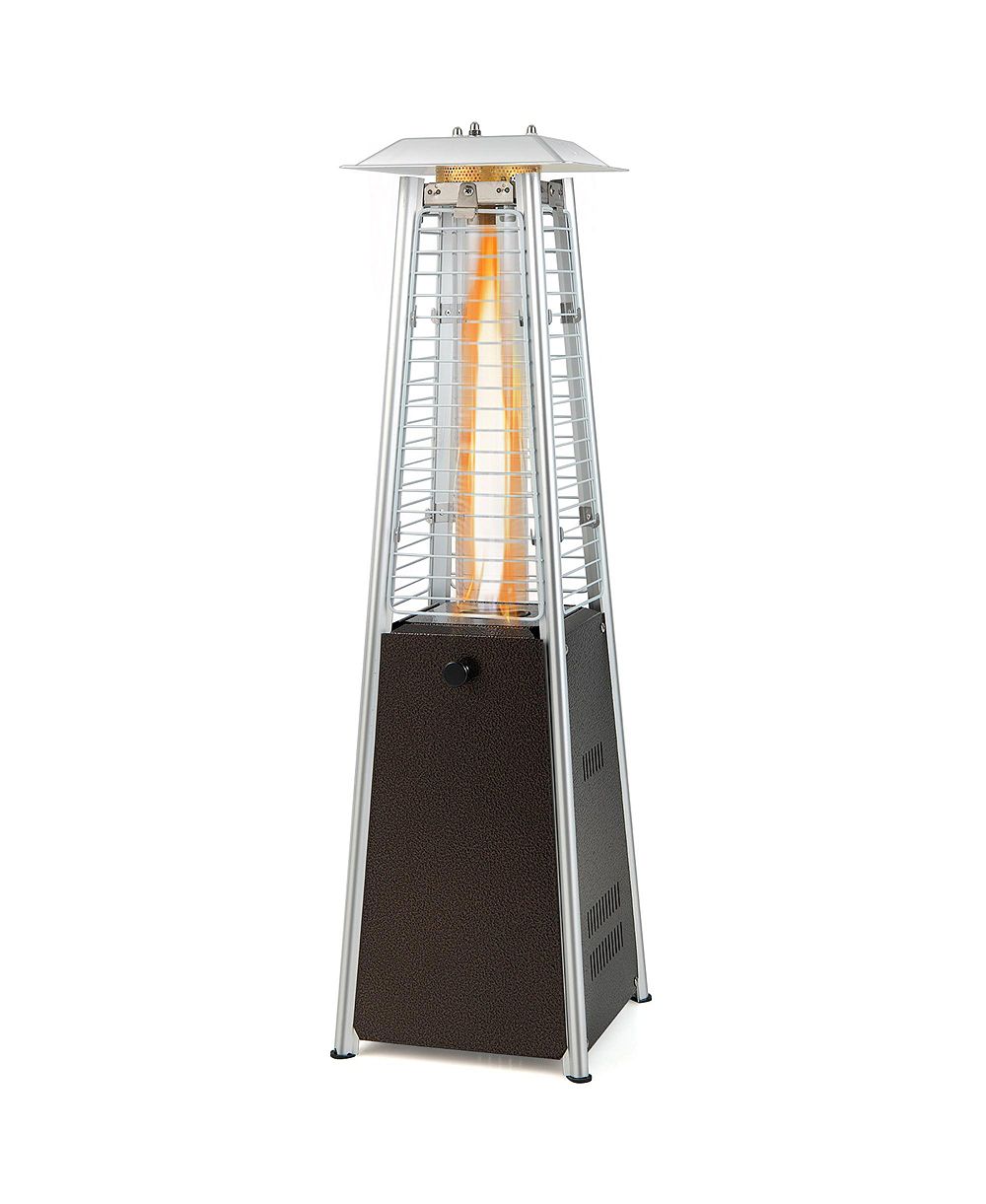 Настольный обогреватель Costway 35'' Portable Tabletop Pyramid Steel Propane gas 10000 BTU