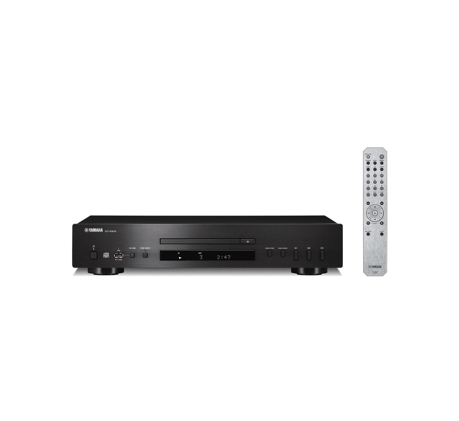 Yamaha CD-плеер CD-S303 с поддержкой MP3/WMA/LPCM/FLAC/USB