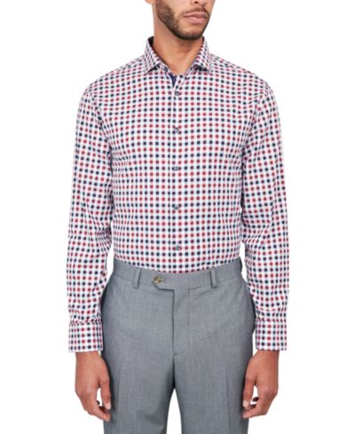 Мужская клетчатая рубашка Michelsons of London Twill Check