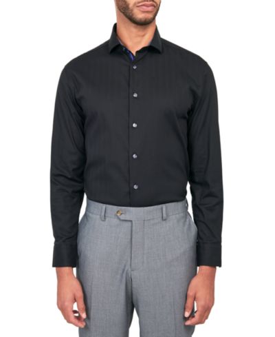 Мужская рубашка Michelsons of London Solid Herringbone