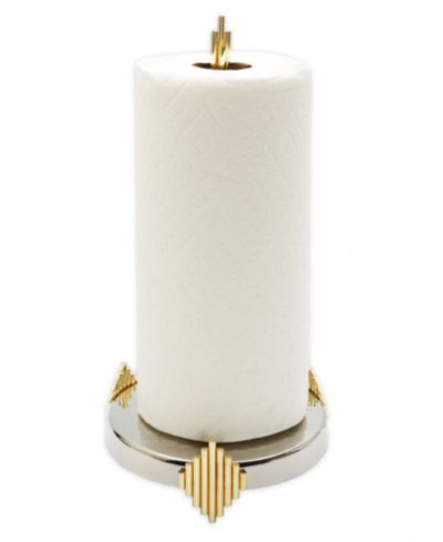 Classic Touch Symmetrical Design Paper Towel Holder