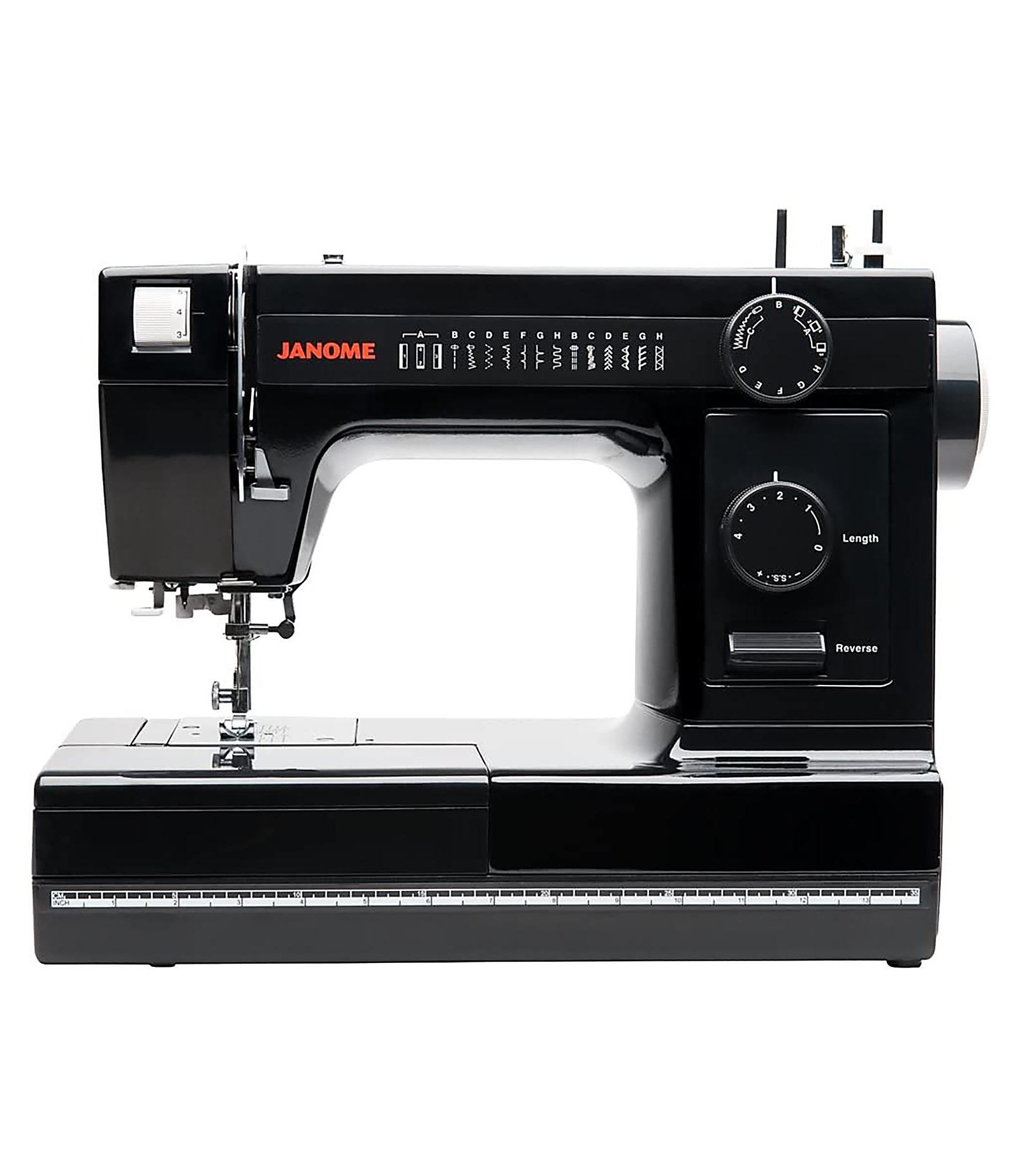 Janome HD1000BE Black Edition Heavy Duty Mechanical Sewing Machine