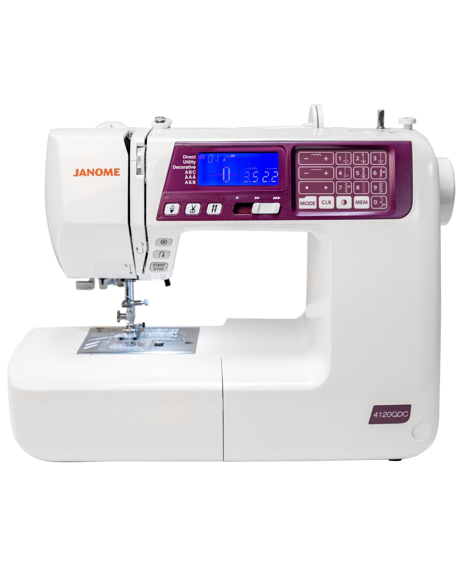 4120QDC-G Computerized Sewing and Quilting Machine