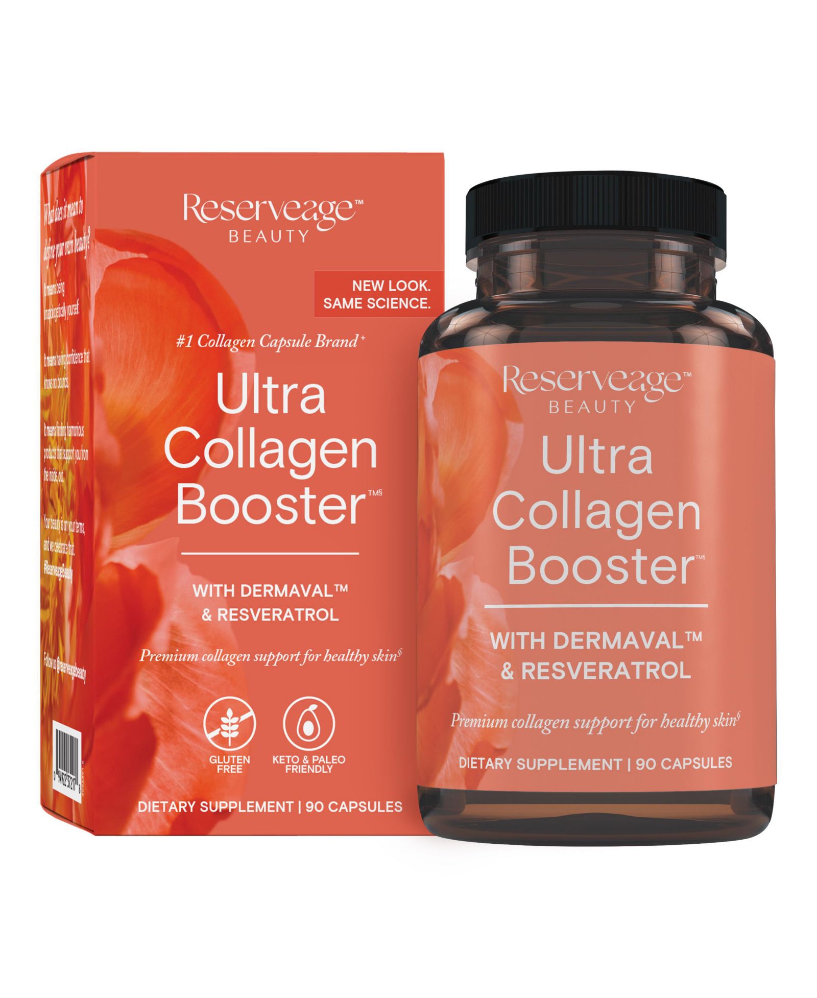 Reserveage Ultra Collagen Booster добавка для кожи 90 Capsules