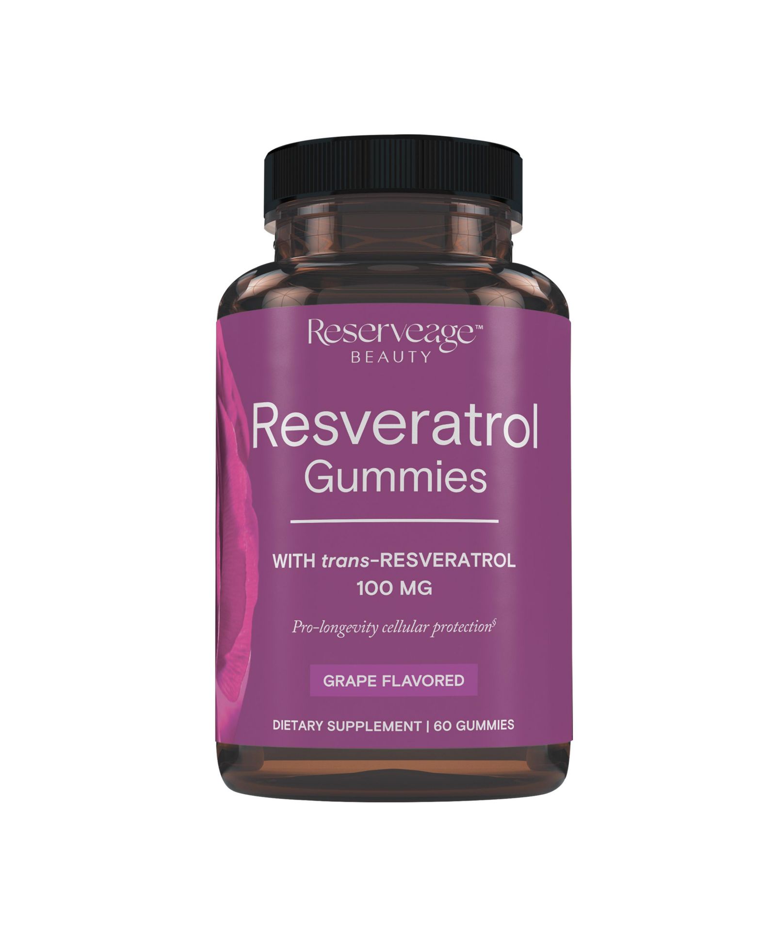 Желейные витамины Reserveage NUTRITION Resveratrol 60 CT