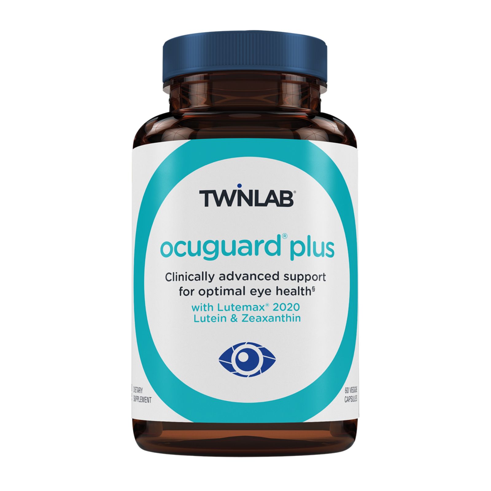 Пищевая добавка Twinlab Ocuguard Plus для глаз с цинком, витаминами A, C и D - 120 вегетарианских капсул