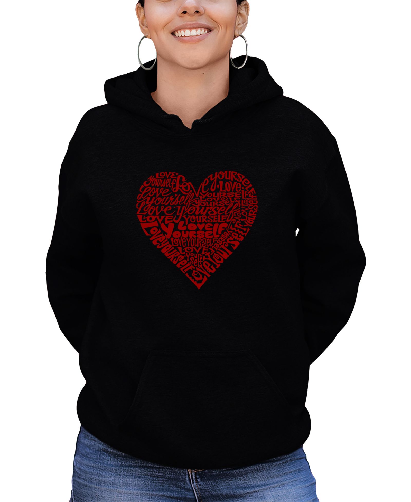 LA Pop Art женское худи Love Yourself