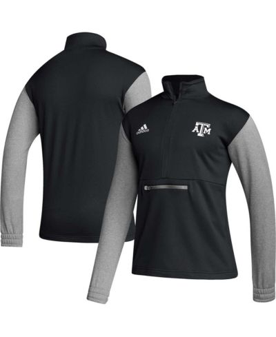 adidas Мужские черные шорты Texas A&M Aggies Sideline AEROREADY с полумолнией