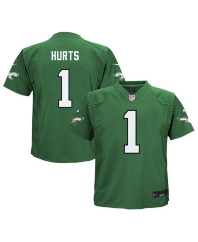 Детская джерси Nike Jalen Hurts Philadelphia Eagles Alternate Game