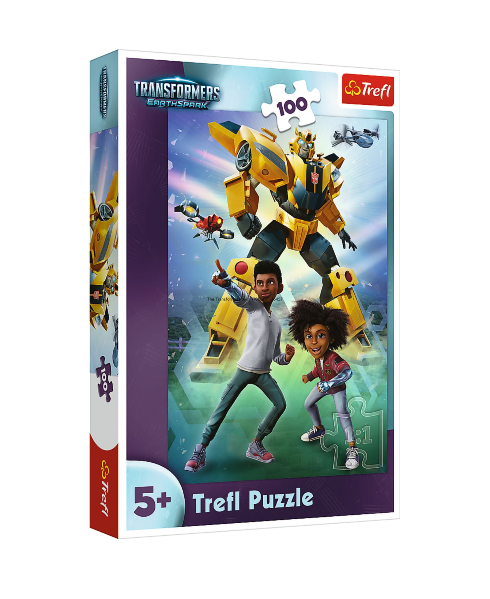 Trefl Transformers Team 100 Piece Puzzle, Ages 5+