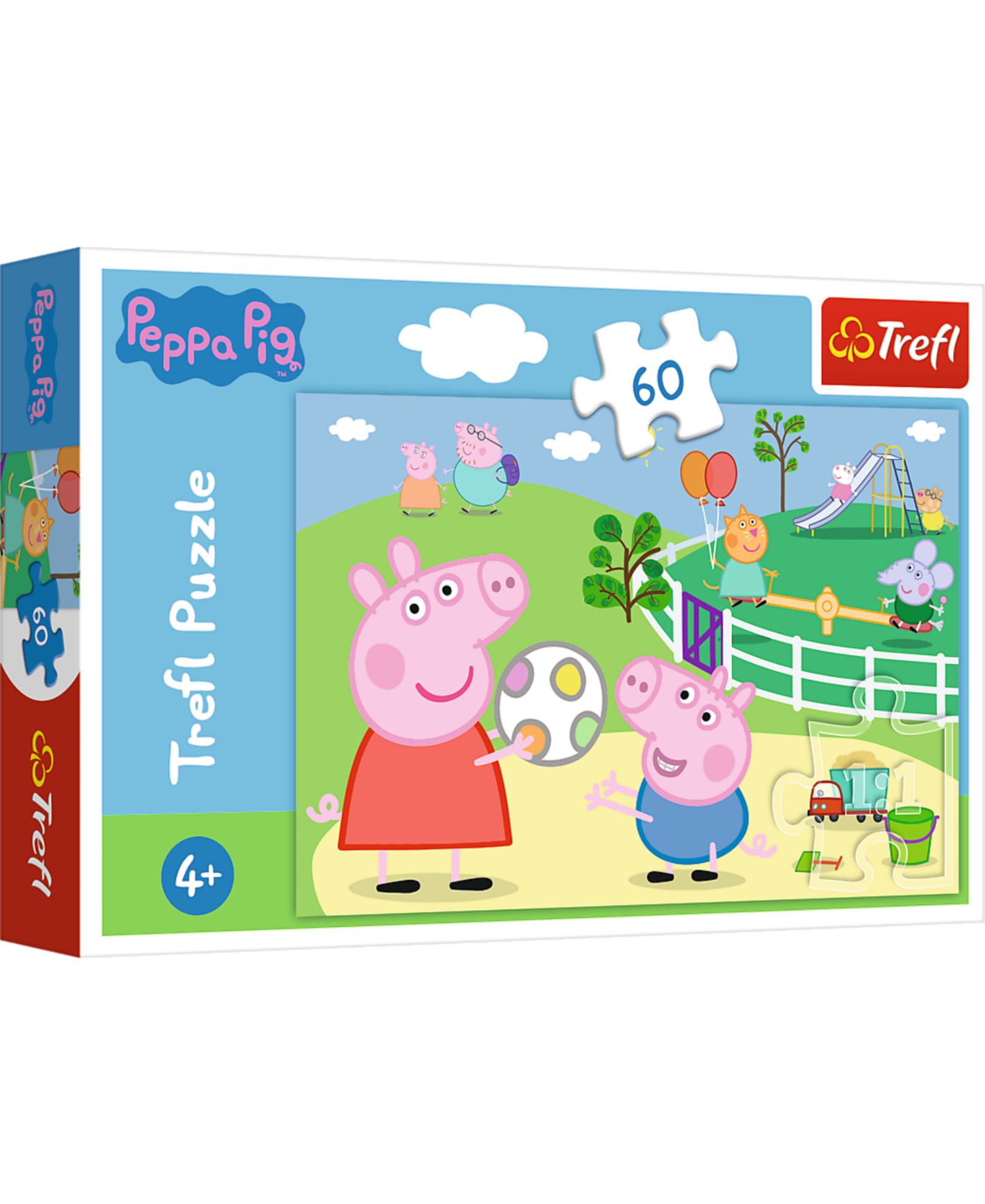 Trefl пазл Peppa Pig's Fun with Friends, 60 деталей