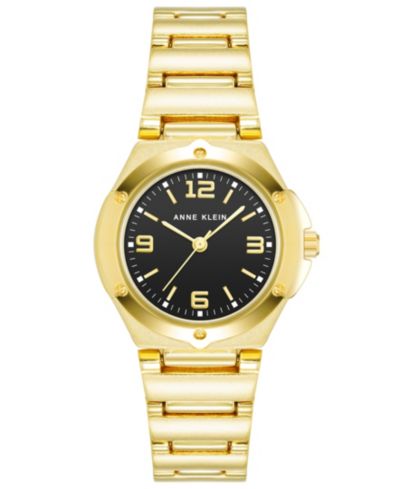 Женские наручные часы Anne Klein Quartz Gold-Tone Alloy, 29mm