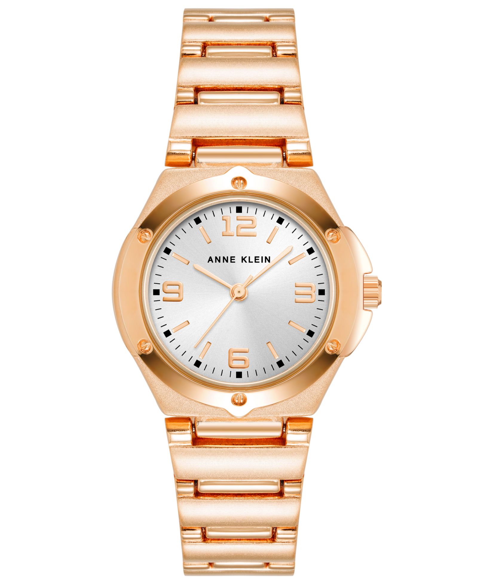 Женские наручные часы Anne Klein Quartz Rose Gold-Tone Alloy, 29mm