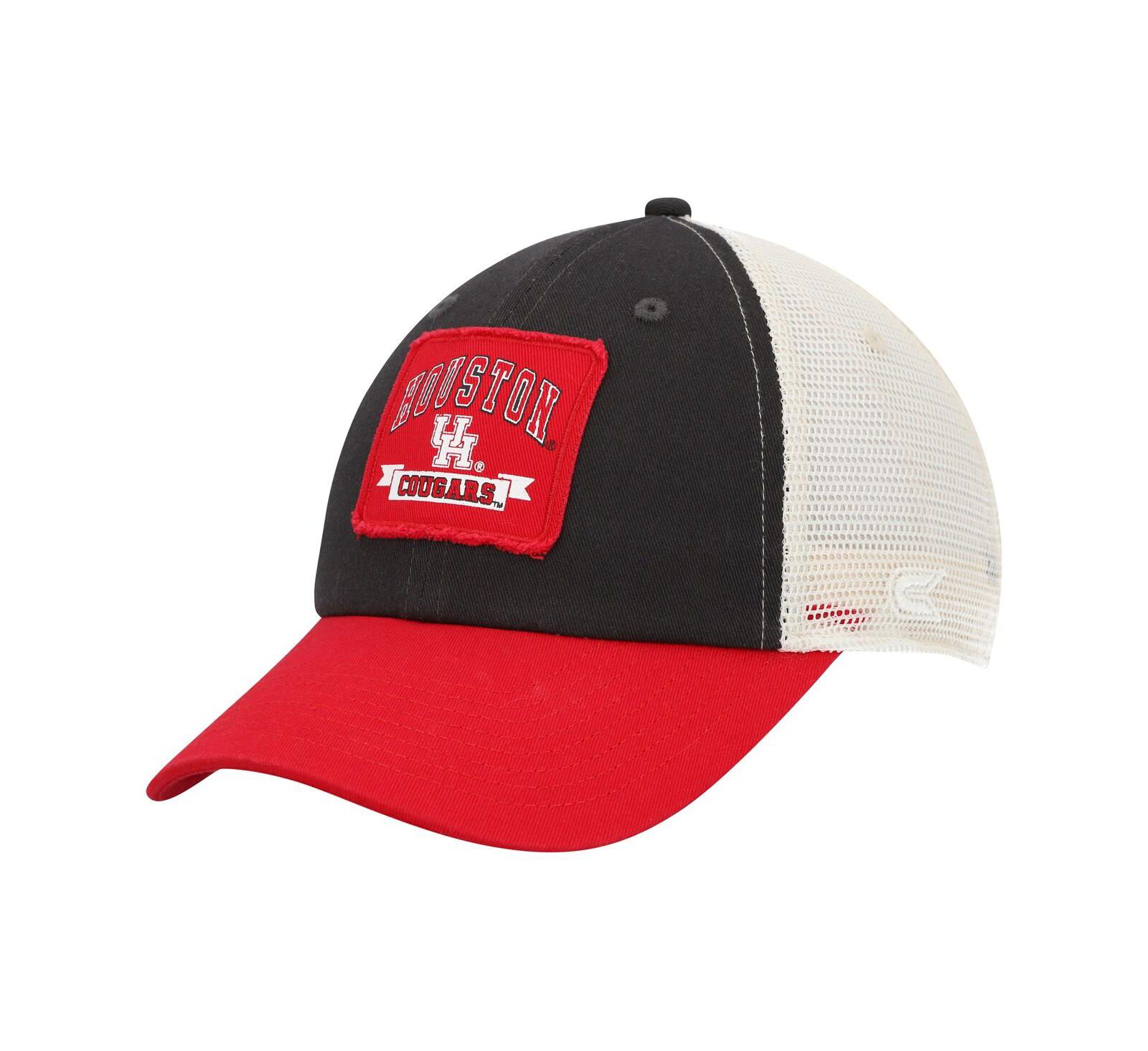 Мужская бейсболка Colosseum Houston Cougars Objection Snapback charcoal