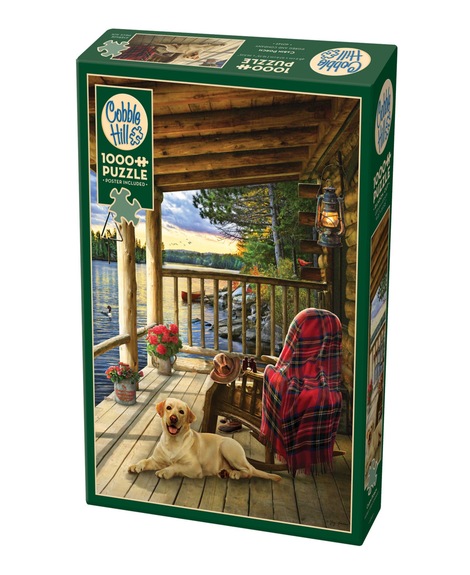 Пазл Cobble Hill- Cabin Porch