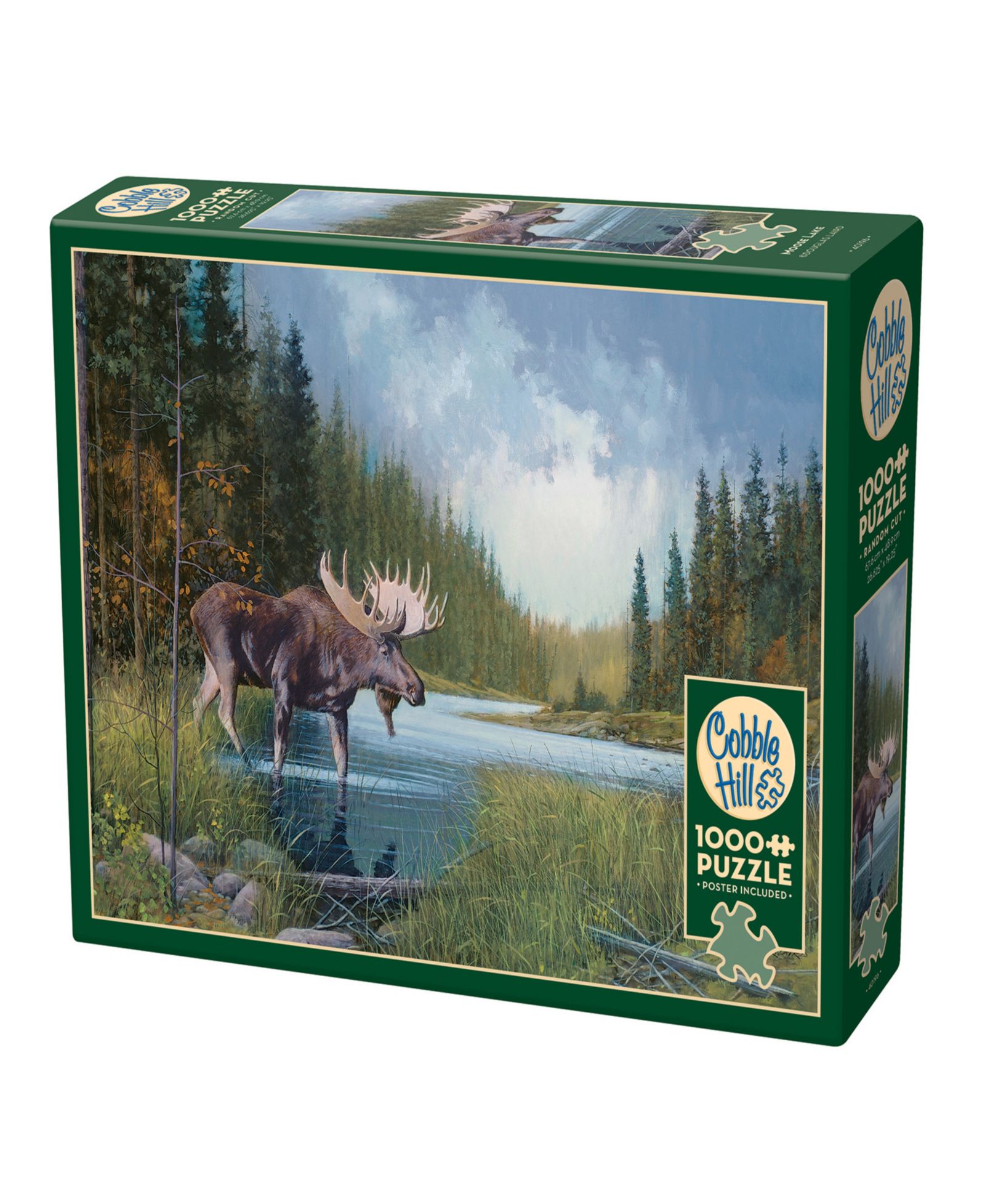 Пазл Cobble Hill- Moose Lake