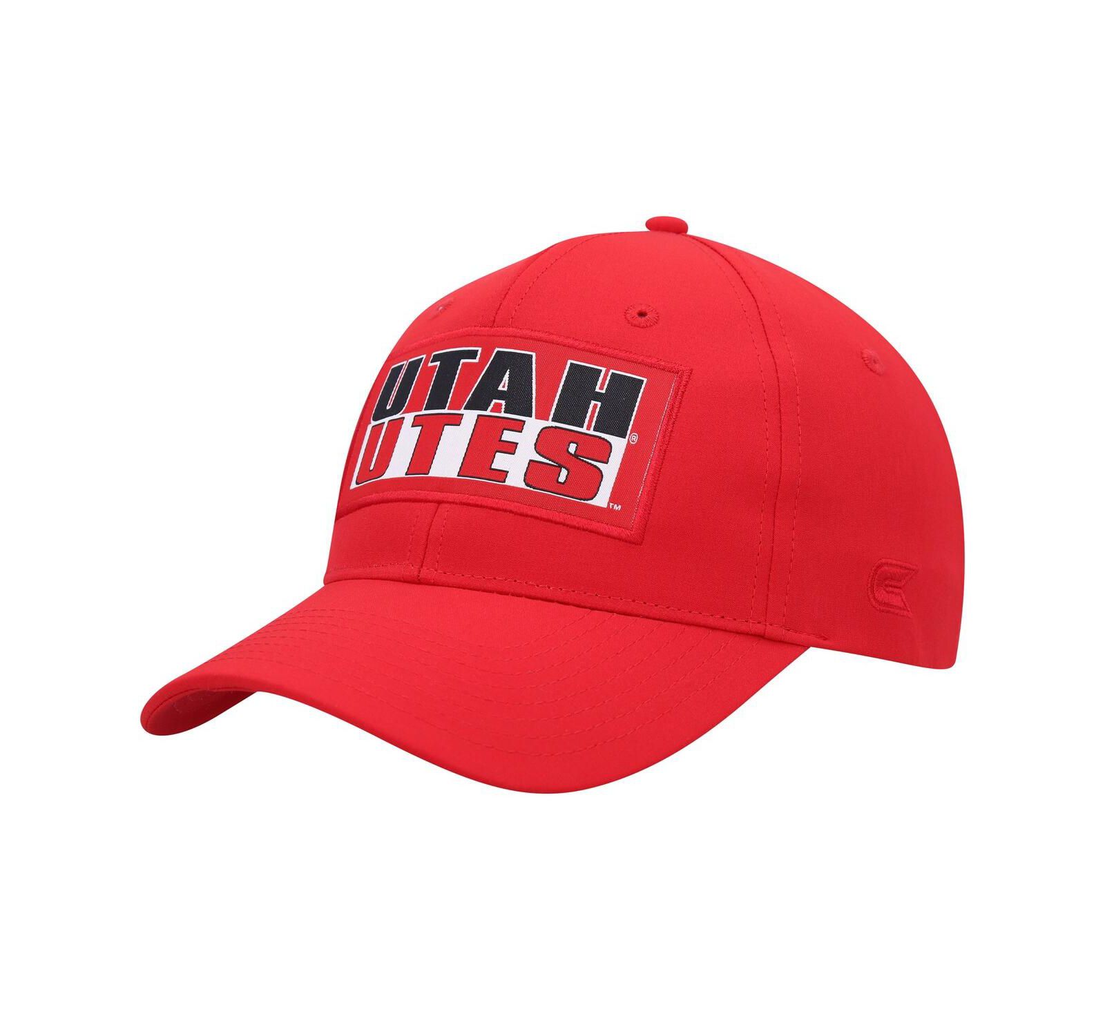 Мужская кепка Colosseum Red Utah Utes Positraction Snapback