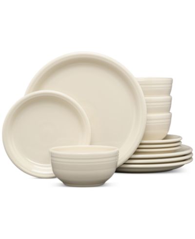 Fiesta Bistro Coupe 12 Pc. Dinnerware Set, Service for 4